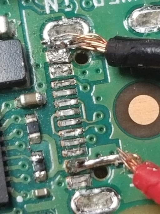 bad solder joint